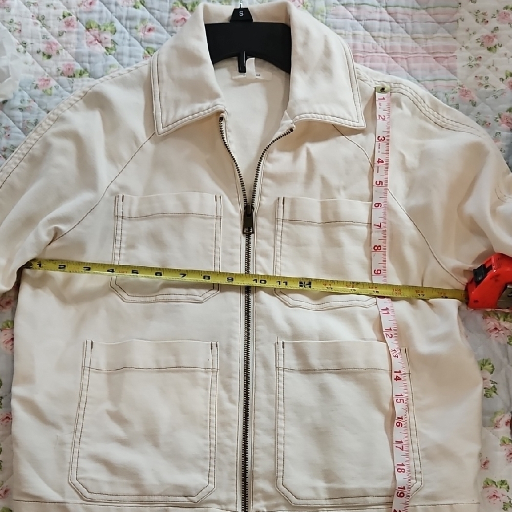 Universal Thread Off-White Utility Jacket - image 6